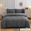 Soft Brushed Microfiber Bedding Set Solid Color 4-Piece Comforter Cover Queen King Full Twin
