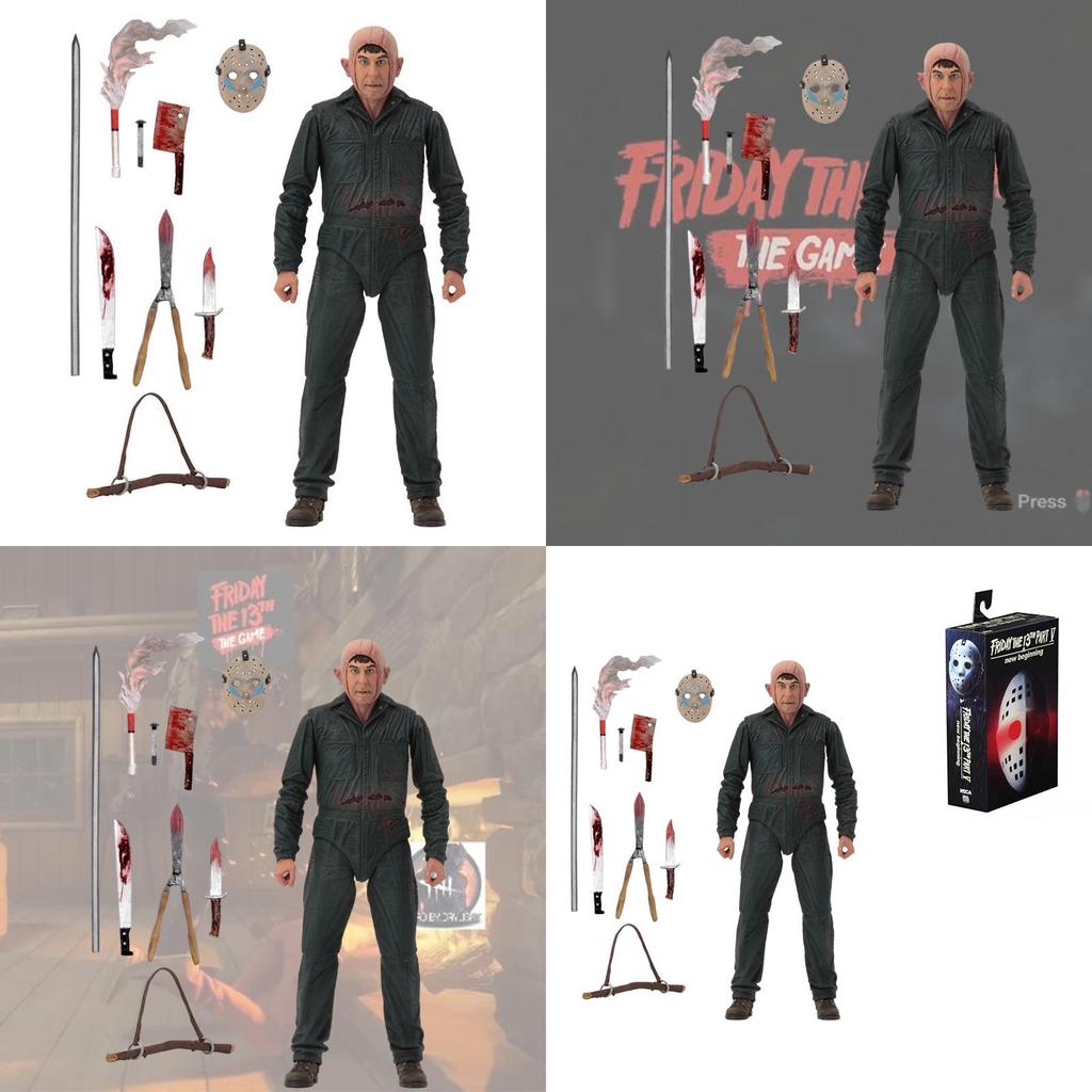 Neca Roy Burns 137 Pvc Material Creative And Cool Collectible Figure 18cm Height