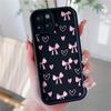 Phone Case For Infinix GT 30 20 Pro Note 50 40 40S 30Pro Plus Smart 10 8 9 Hot 60 50PRO Silicone Love Bowknot Cover