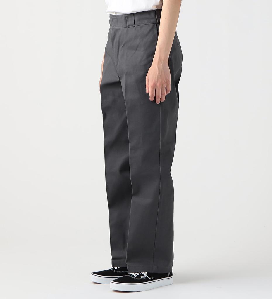 [Dickies] Original 874(R) Work Pants, 32-inch length, DB0004-0076-32, Charcoal Gray, Size 34