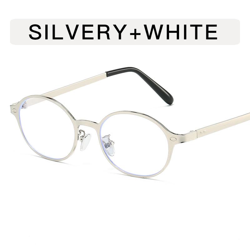 Korean Fashion Women Sunglasses Oval Shape UV400 Protection Outdoor Sun Glasses Vintage Retro Sunglass for Men