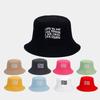 Embroidery Bucket Hat for Adult Outdoor Breathable Summer Spring Fisherman Hat