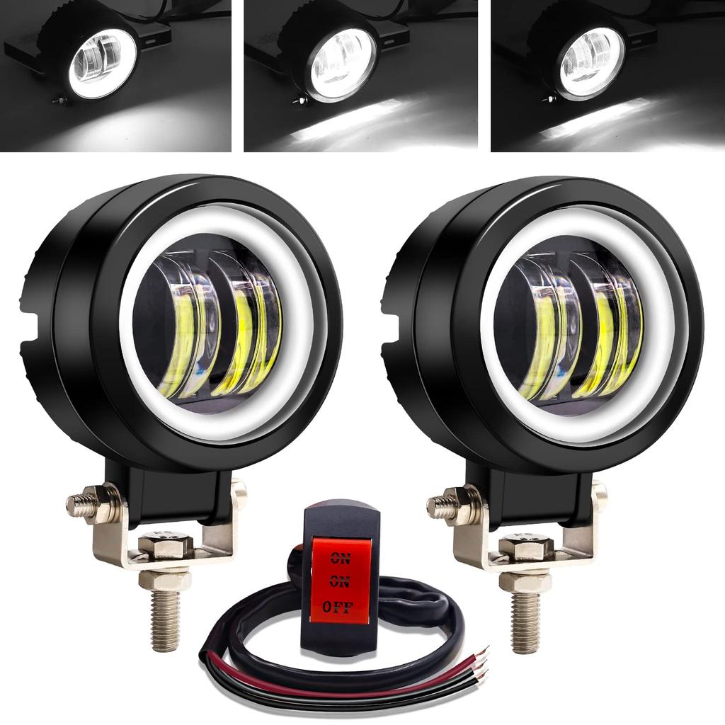 Aoling Motorcycle Fog Lamp LED Cut Line, Motorcycle Fog Light, LED Squid Ring, Motorcycle