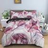Feathers Pattern Comfortable Duvet Quilt Cover Pillowcase Bedding Set Children Bedroom Decoration Home Textile
