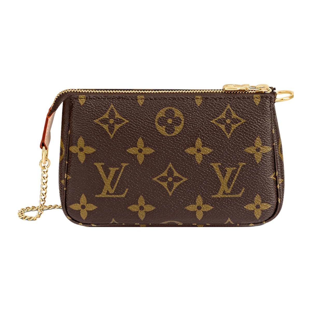 

Louis Vuitton Міні Сумка-клатч Accessoires Коричневий Монограмний Канвас Жіночі Сумки M58009 Box(Basic Set+Box)
