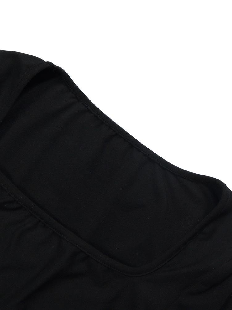 2025 Spring/Summer Women's Y2K Square Neck Long Sleeve Casual Fashion Top