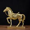Harpiks Løpende Hest Statue Miniatyr Simuleringsponni Figurin Dyr Skulptur Hjem Kontor Skrivebord Dekor Ornament