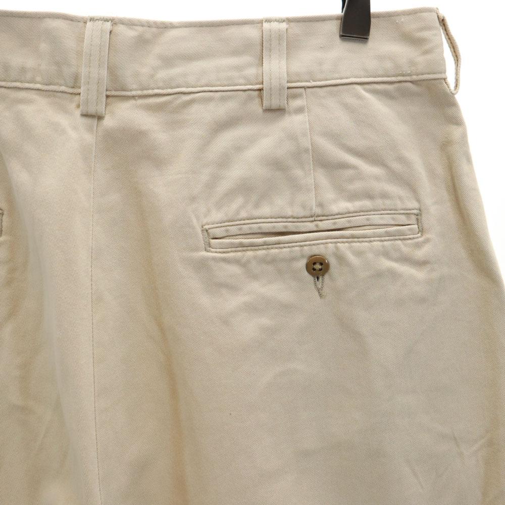 RRL 90s Red 3 Stars Initial Tag Old Tapered Pants W34 Beige Men's Used