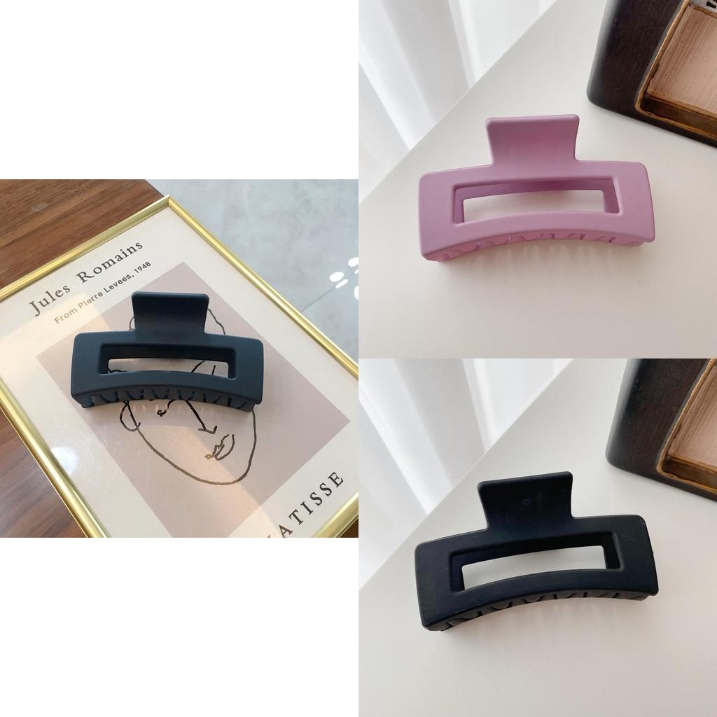 Wholesale Resin Hair Clip Trendy Geometric Design 8.5cm Size