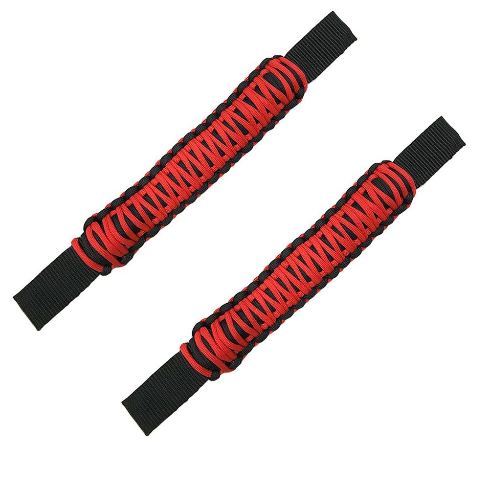 2 Pcs Polyester Car Seat Handle Back Auxiliary Accessories Rear Seat Safety Armrest  Vehicle