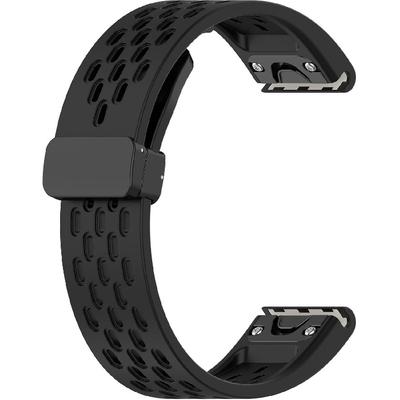 Chofit Intended for Garmin Fenix 8 43MM/8 47MM/8 51MM,Fenix 7/7S/7X,Fenix 6/6S/6X Watch Bands Air Holes Silicone Sport Strap Wristbands Quick Fit