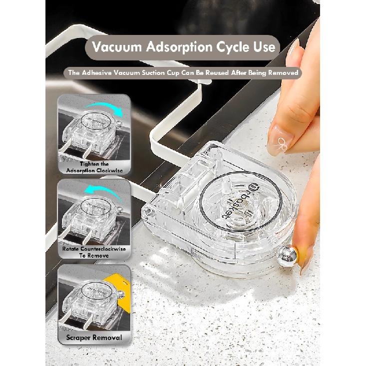 Kitchen Sink Filter Leakage Drain Hole Filter Trap Screen Suction Cup Drainage Net Frame Iron Disposable Mesh6