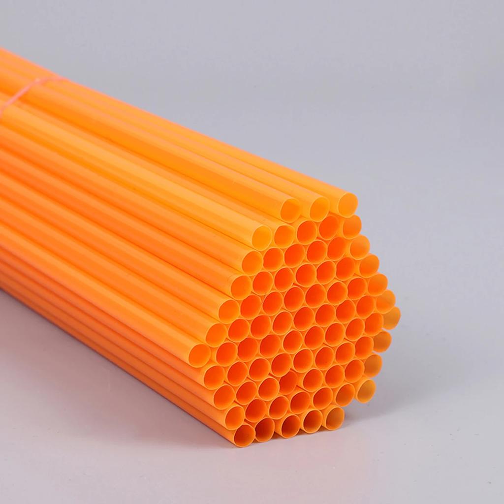 100pcs-26cm Straws Milkshake Straws Smoothie Straws Beverage Thick Straw For Boba Tea Milkshake Bar Accessories