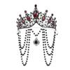 Luxury Gothic Crowns Headpiece Stage Performance Goddess Halo Headwear  Dress Accessories