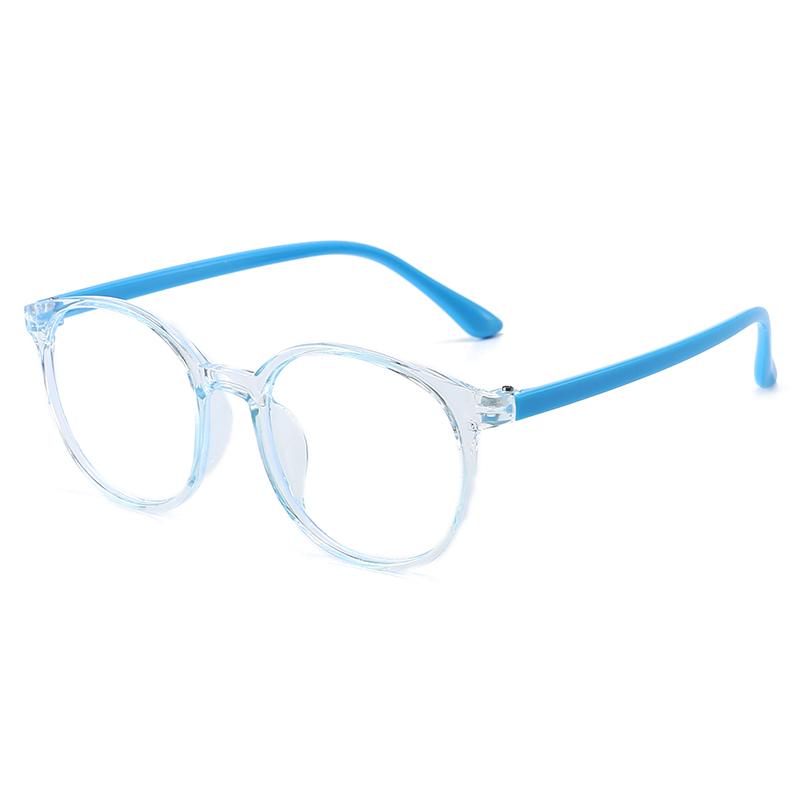 Blue Light Blocking Glasses Boy Girl Colorful Round Eyewear Party Travel Children Clear Anti Radiation Filter Glasses