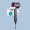 Hair Dryer Stand Holder Wall Mounted, New Upgrade Punching Or Nails-Free Glue Two Ways Blow Dryer Holder Rack Organizer for Dyson Supersonic Hair