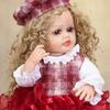 KEIUMI 22 Inch Reborn Baby Doll Soft Touch Full Silicone Vinyl Newborn Babies Girl Toy Children Birthday Christmas Gift