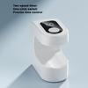 Compact and portable square candy gold lamp with two levels of timed fast drying for nail plates