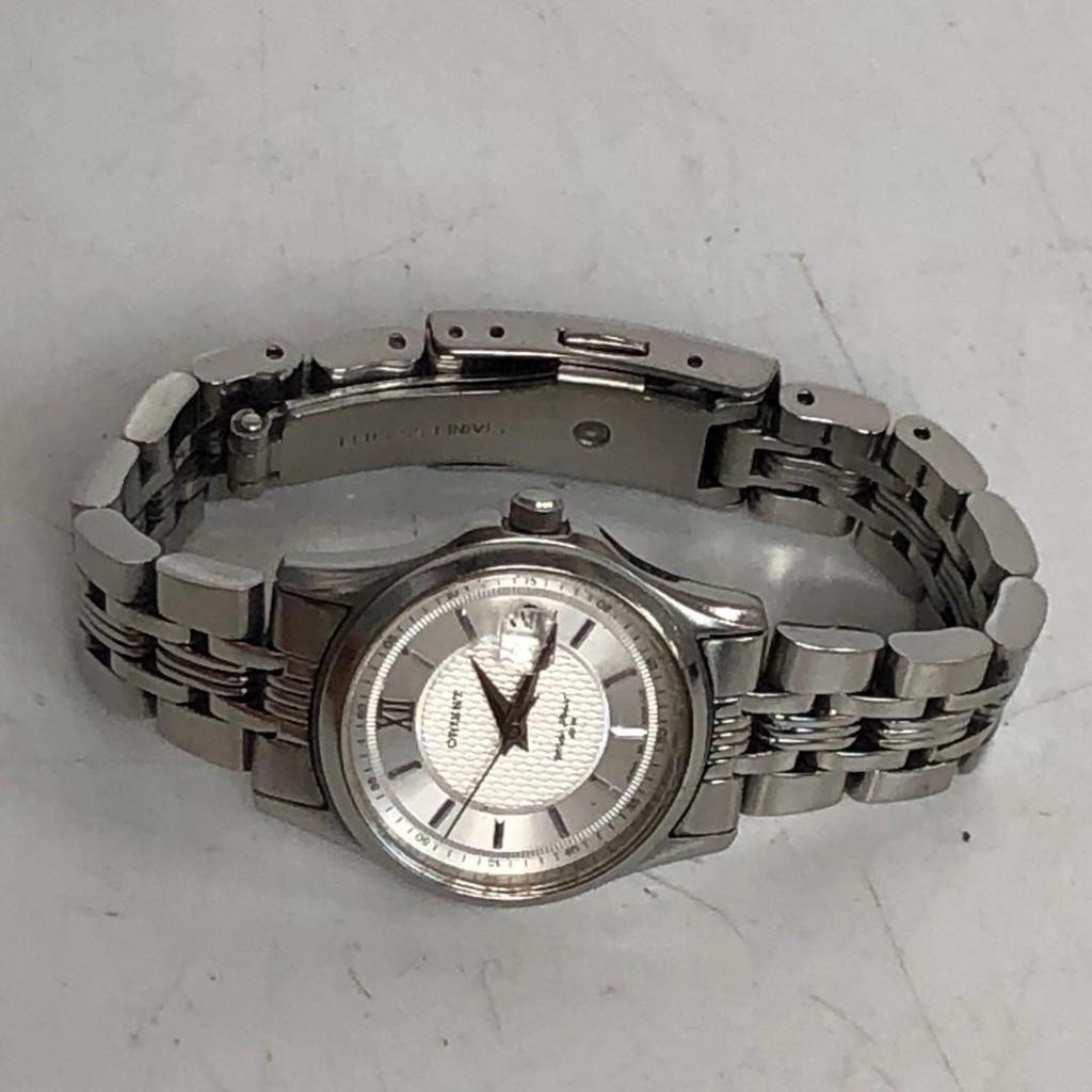 Used ORIENT Orient Quartz Watch Analog Dress Watch Working Item Operation Confirmed Battery Replaced Men's Women's Unisex