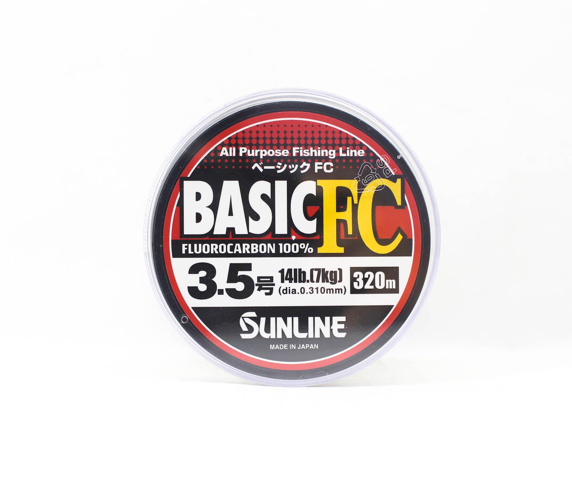 

Флюорокарбоновая леска Sunline Basic FC 320 м, размер 3,5, 14 фунтов (6268)
