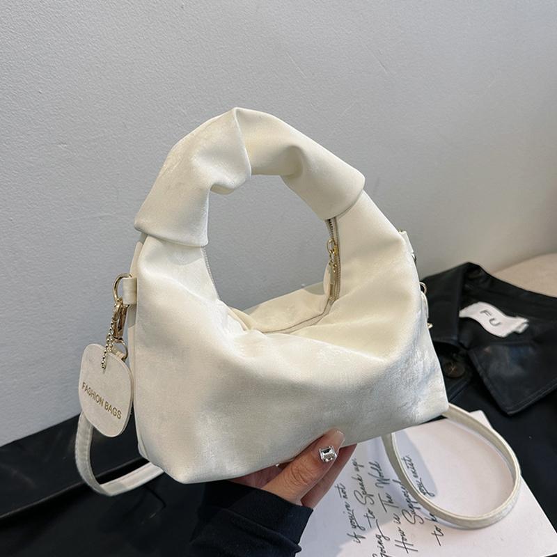 

Women S Handheld Shoulder Bag Simple Zero Wallet Crossbody Bag білий