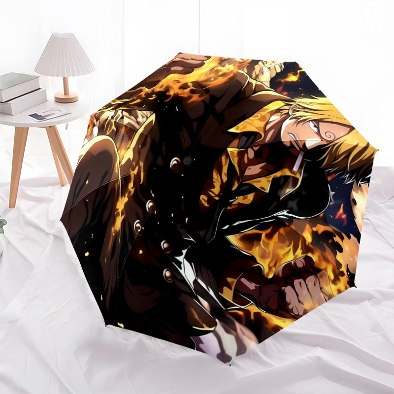 1pc S-Sanji Umbrella, Sun Protection, And UV Shielding. It Has Eight Sturdy Ribs for Outdoor Use And Perfect As a Holiday Gift