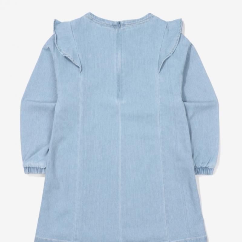 [fila Kids] Girls Denim Dress  Fk2opf1110f Lde  q0zFk2opf1110fLde