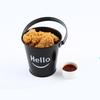 OLOEY Iron Art Creative Serving Bucket