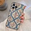 Persian Carpet Floral Pattern Phone Case Silicone Soft For IPhone 17 16 15 14 13 12 11 X XR Plus Pro Max Plus