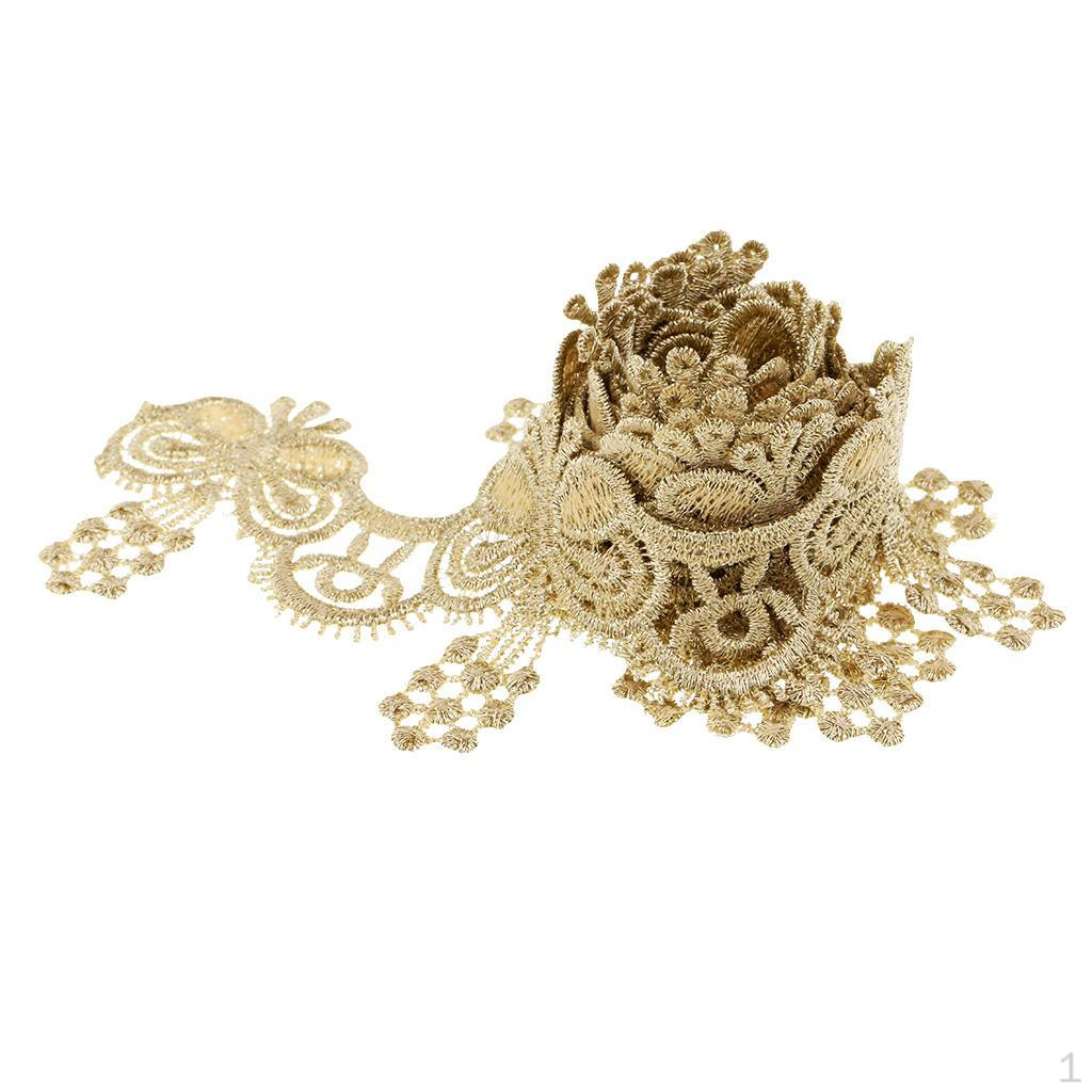 

1 ярд вышитая кружевная лента с бабочками, свадебная аппликация для шитья