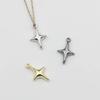 10xNecklace Making Awn Star Bead for DIY Necklace Jewelry Making Bead with Hole