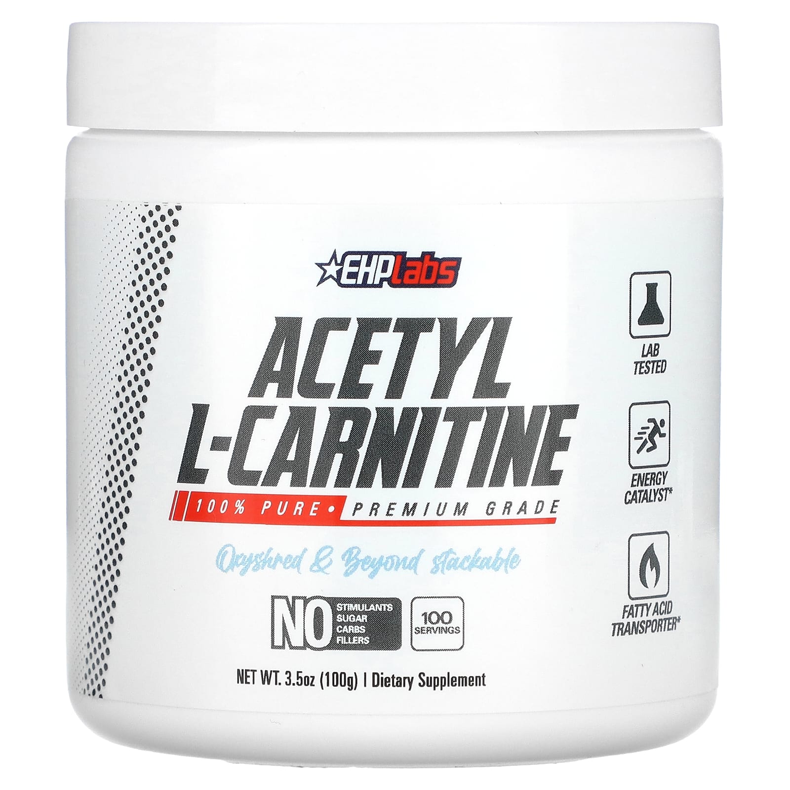 

EHPlabs, Acetyl L-Carnitine, 3.5 oz (100 g)
