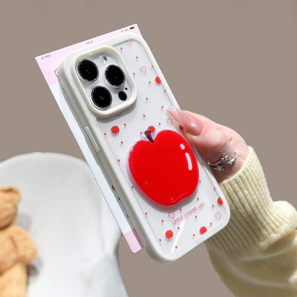Applicable to iPhone17promax mobile phone case Apple 16/15 all-inclusive acrylic transparent case 14/13 anti-drop 12