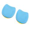 Heel Support Cups Shock Absorption Elastic Heel Pad Breathable Half Heel Insole for Pain Relief