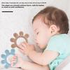 Handheld Multicolor Silicone Baby Ring Teether Anxiety Teething Toys 0-12 Months Chew Beads Sensory Gum Relief Soother Baby