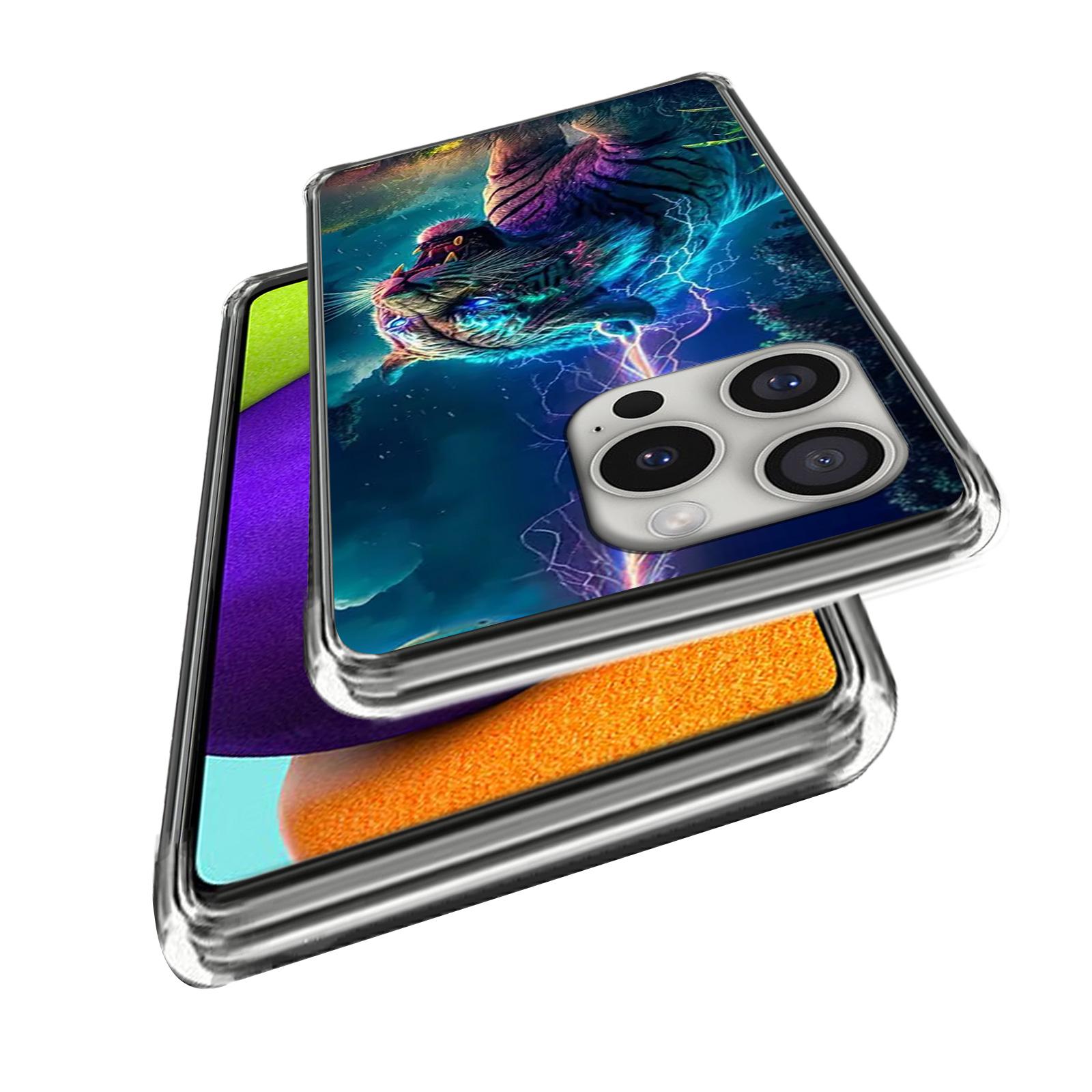 

For iPhone 16 Pro Max Case IMD Pattern Printed Shockproof TPU Phone Cover Panda