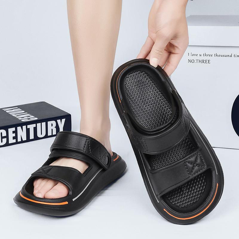 Mode Sommer Herren Hausschuhe EVA Weichsohlige Plateau Pantoletten Unisex Sneaker Sandalen Lässige Strandschuhe Damen Indoor Outdoor Flip Flops