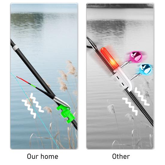 Fishing Float Bite Alert High Sensitivity Rod Mount Automatic Fishing Bite Indicator Spring Float Anglers Seawater Fishing Accessories