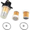 Fuel Filter Assembly 6A320-58862 6A320-58830 6A320-59930 Compatible with Kubota L B M Series RTV Tractor L2501 L2800 B2710 B2910 RTV900 M5640 2PCS
