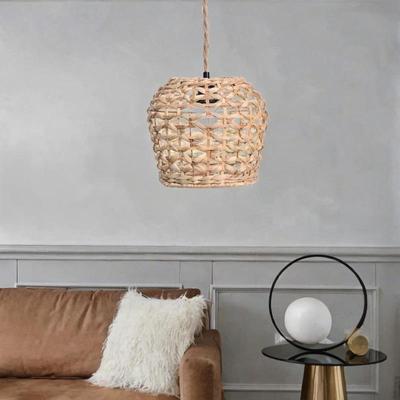 Handcrafted Rattan Pendant Light Fixture for Modern Home Decor