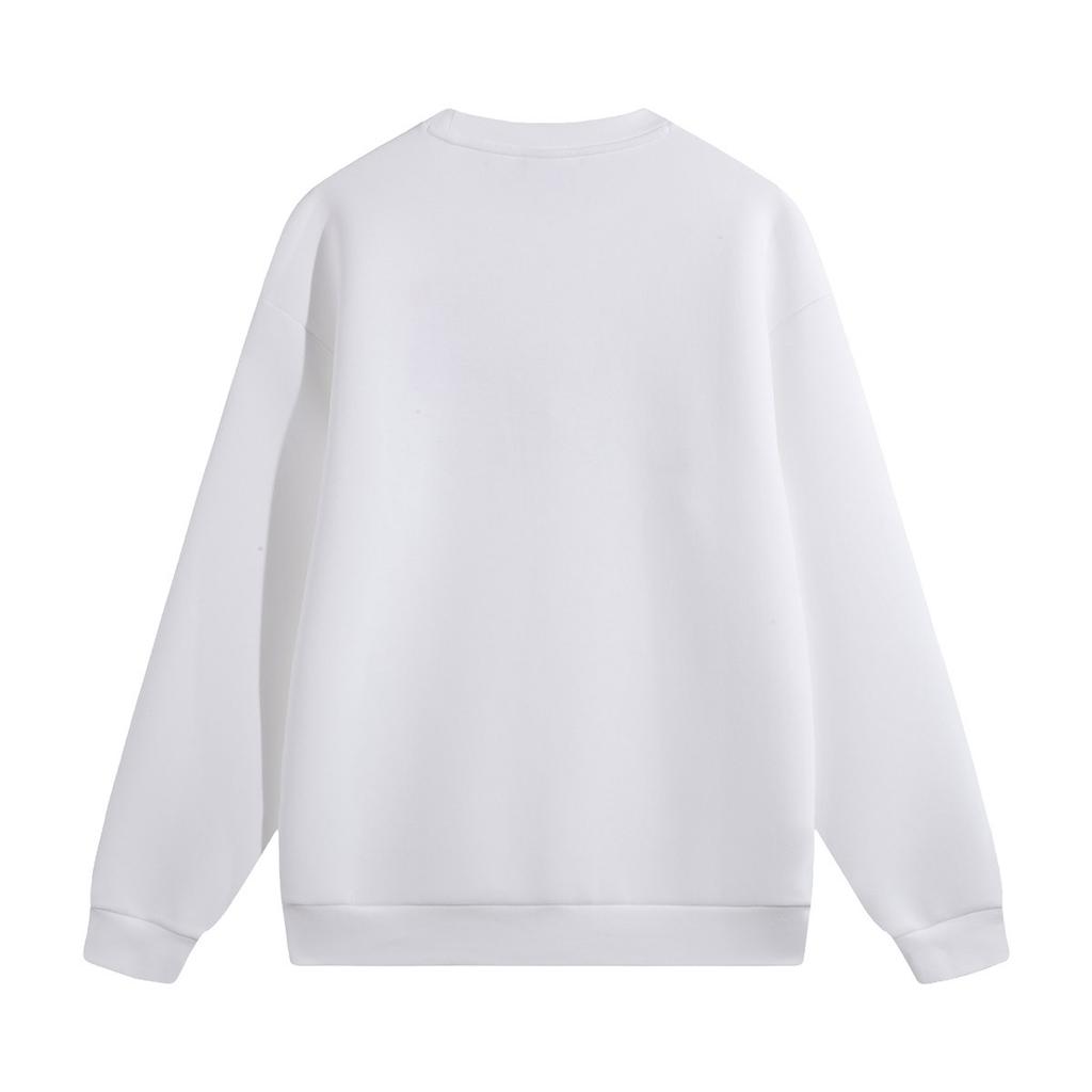 Li-Ning Fashion Print Crew Neck Pullover Long Sleeve Comfortable Pants Sweatshirt Set Men sets AWDVH35-4+AKLUE31-1