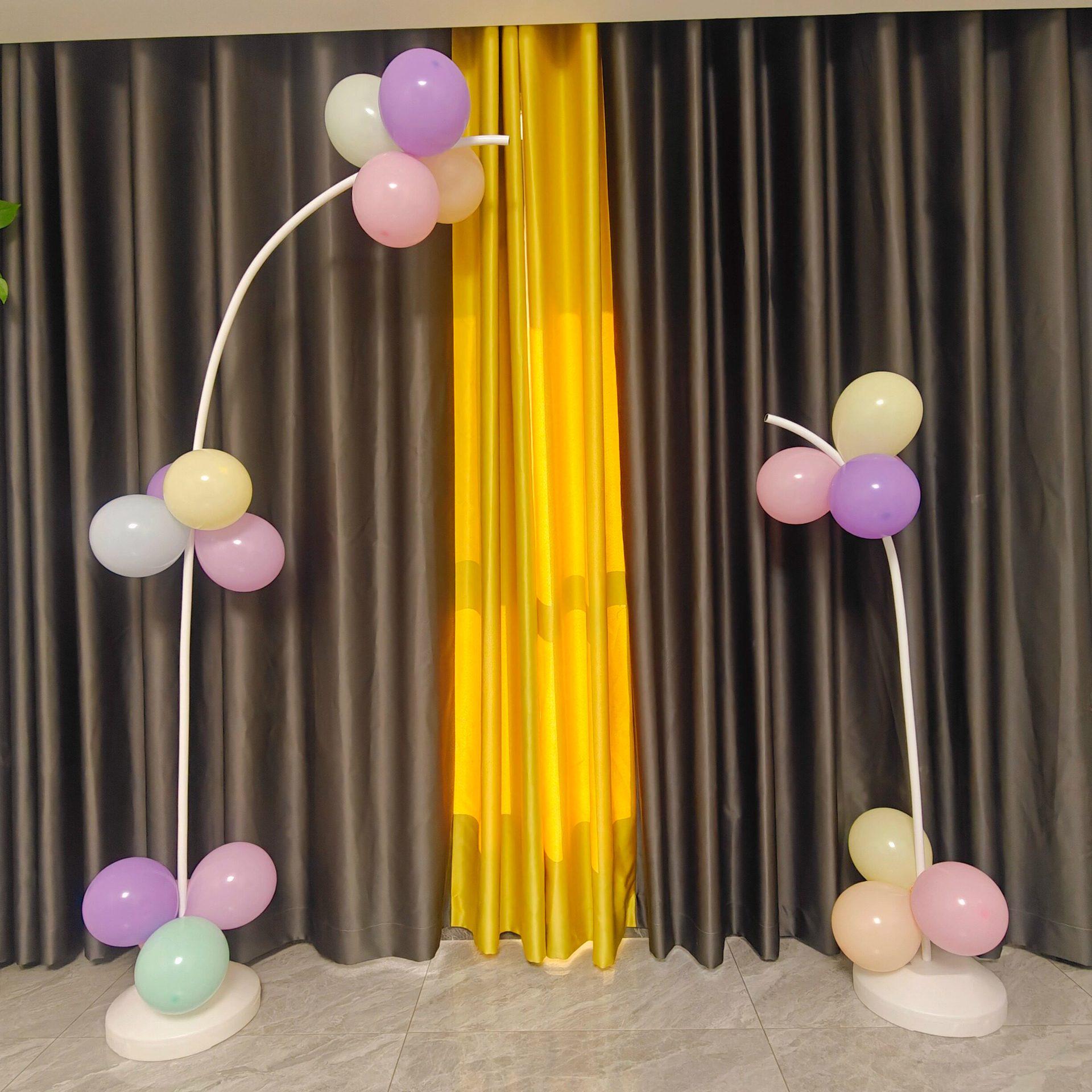 Versatile Balloon Half-Arch Stand for Weddings and Events one 1.5m pole