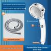 ZISIZ High-Pressure Swivel Shower Head & 1.5m Hose
