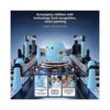 Interactive Educational Drawing Robot, 100 Drawing Cards,Intelligent Drawing Robot, Early Educational Drawing Robot Blue