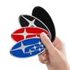 1pcs ABS Car Styling Steering Wheel Center Emblem Badge Sticker For Subaru Forester SG5 SH SJ Impreza XV Legacy Outback WRX STI Y15