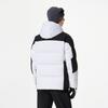 Anta Ice Armor Kurze Daunenjacke mit Kapuze und Buchstaben-Spleißung Herren Oberbekleidung Schneeweiß 152347946-1