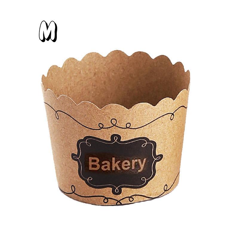250Pcs Cupcake Wrapper Liners Muffin Tulip Case Dessert Paper Baking Cup Party Heat Proof Oven for Household Baking