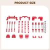 Aluminum Alloy Axle Rod for RC Cars, Assembly, Replacement Part 1/12 MN82Pro, MN82 And MN82S