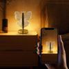 3-Color Lighting Butterfly Desk Lamp Transparent Adjustable LED Table Lamp Atmosphere Light Ornaments Nordic Acrylic Night Light
