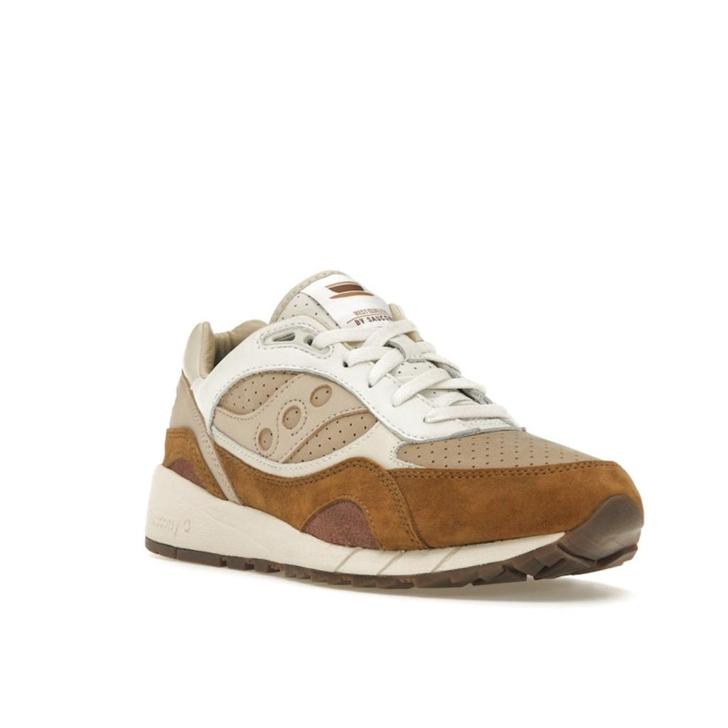 SAUCONY Shadow 6000 Beige Rust Unisex Sneakers Cream S70775-1
